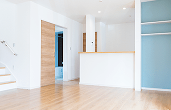 間仕切りの変更の画像